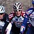 Andy Schleck at the front of the pack during Milano-Torino 2006